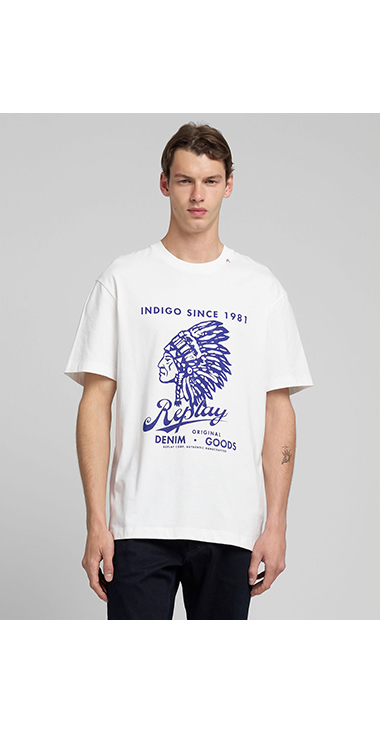リラックスフィット ヘビーコットンジャージーNative Tシャツ